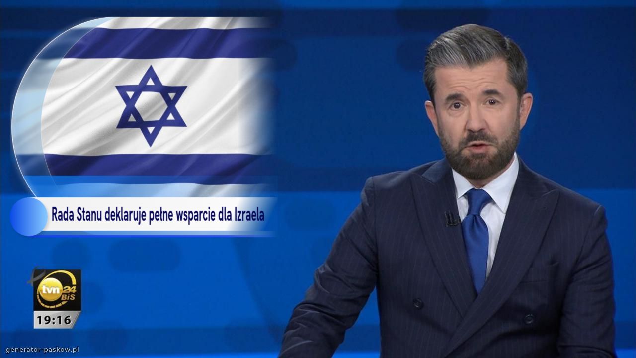 Rada Stanu deklaruje pełne wsparcie dla Izraela