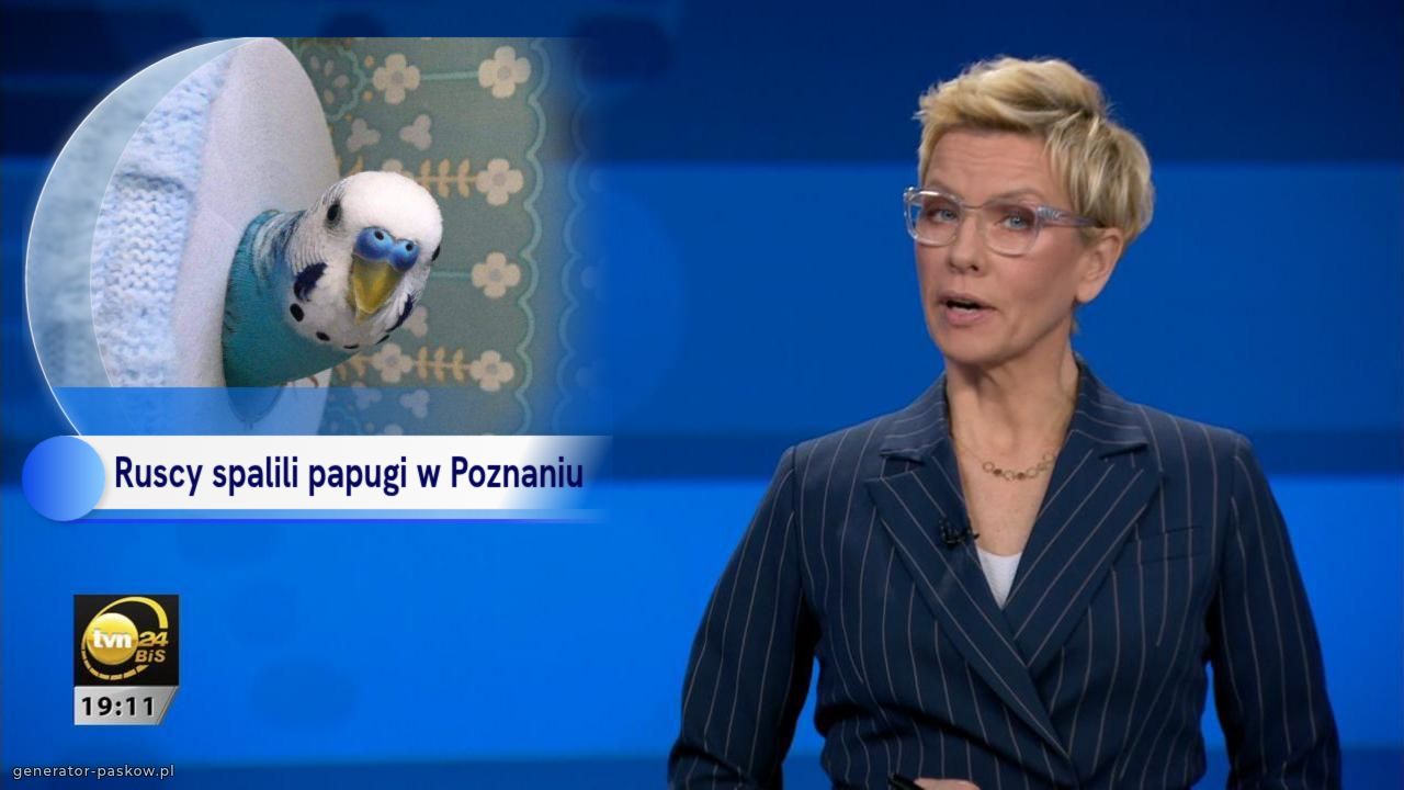 Ruscy spalili papugi w Poznaniu