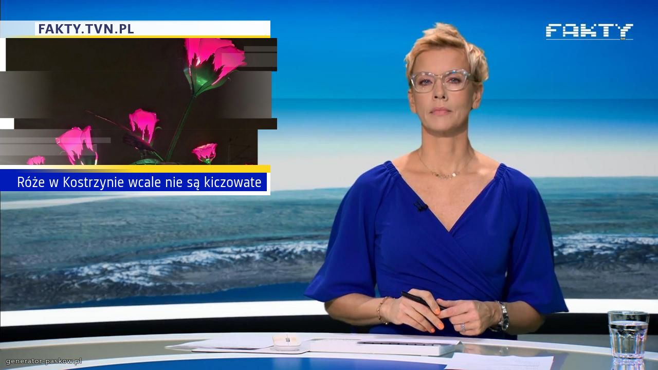 Róże w Kostrzynie wcale nie są kiczowate