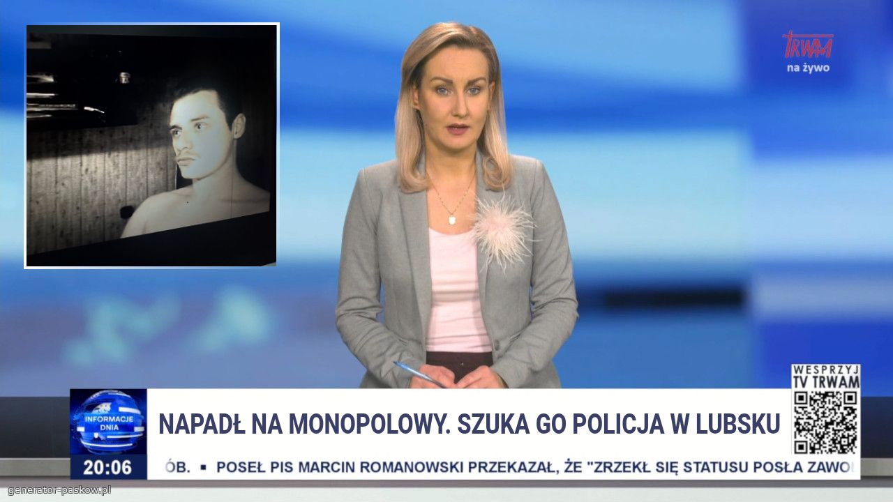 Napadł na monopolowy. Szuka go policja w lubsku