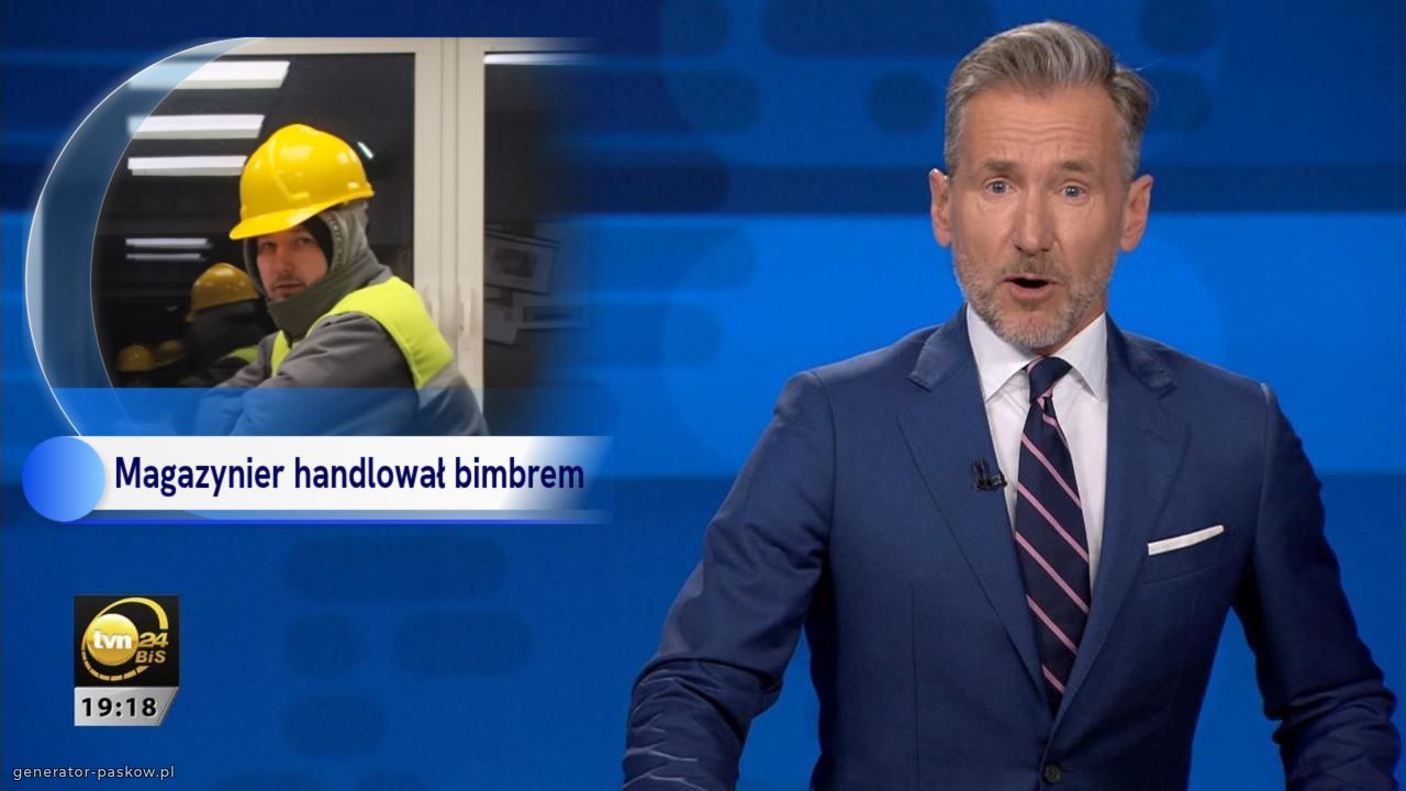 Magazynier handlował bimbrem