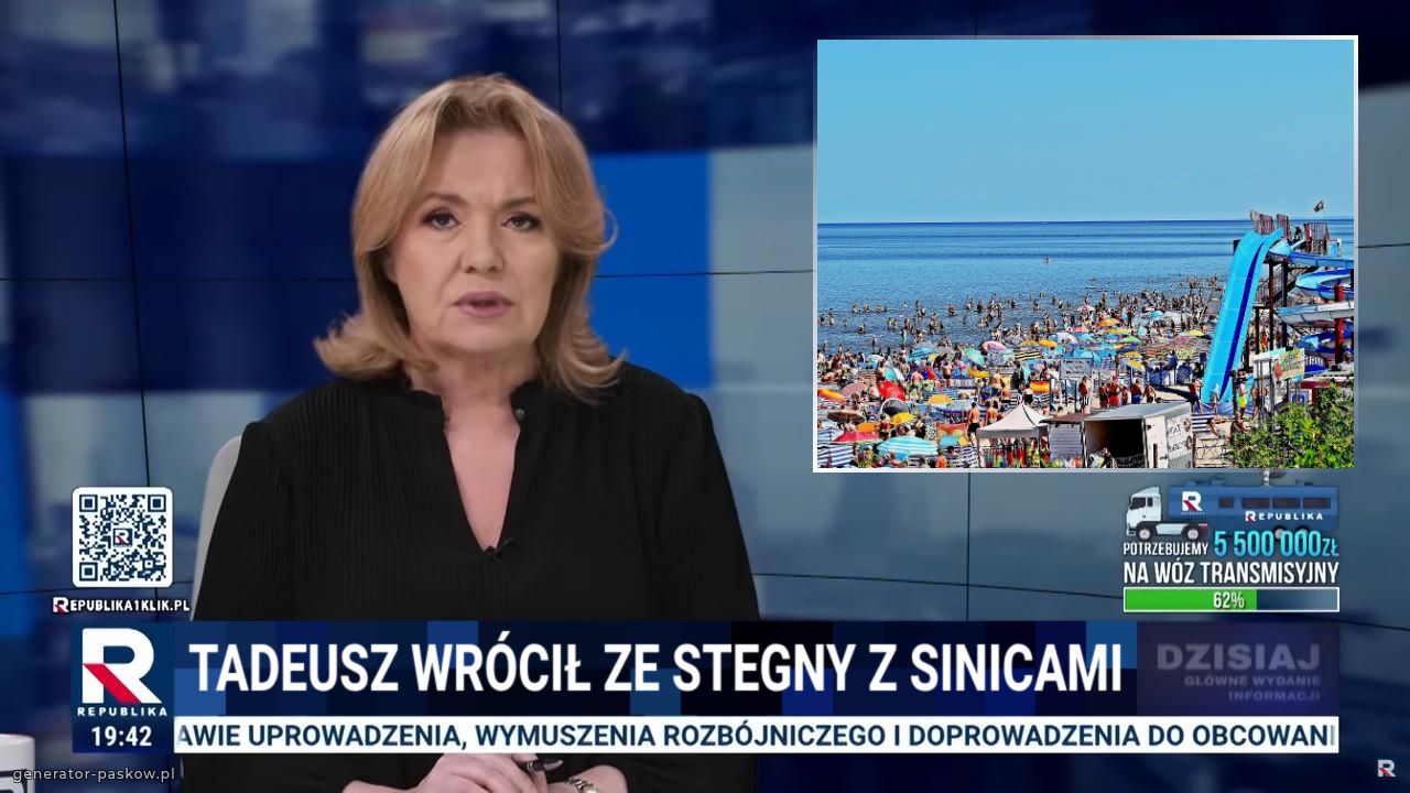Tadeusz wrócił ze stegny z sinicami
