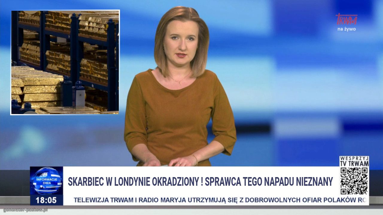 Skarbiec w londynie okradziony ! Sprawca tego Napadu nieznany 