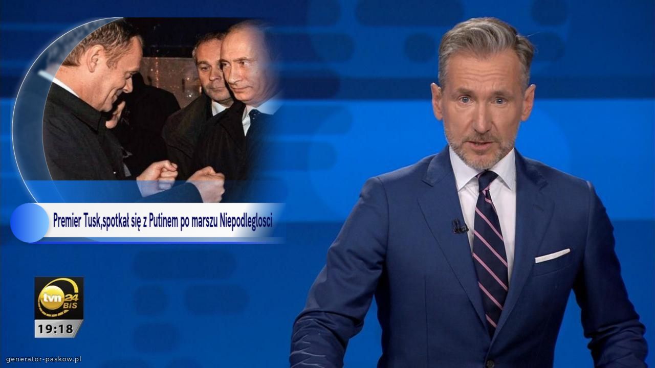 Premier Tusk,spotkał się z Putinem po marszu Niepodleglosci