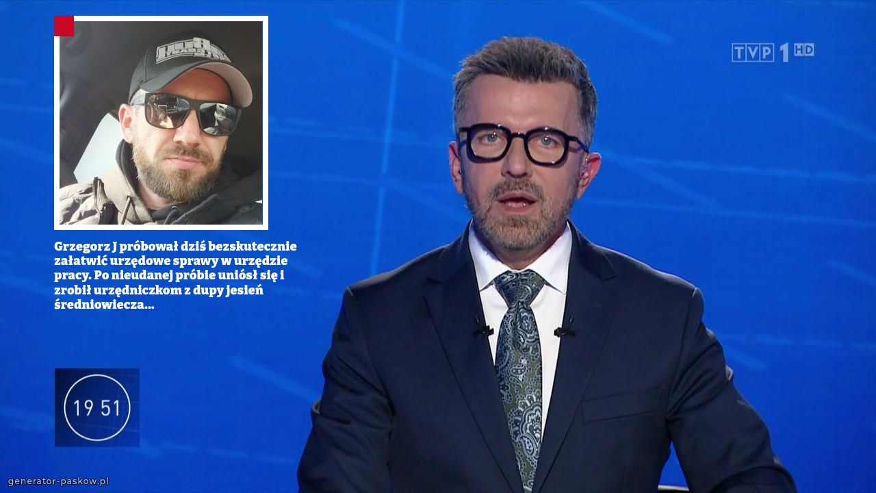 Grzegorz J próbował dziś bezskutecznie załatwić urzędowe sprawy w urzędzie pracy. Po nieudanej próbie uniósł się i zrobił urzędniczkom z dupy jesień średniowiecza...