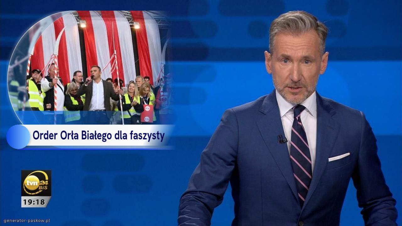 Order Orła Białego dla faszysty 