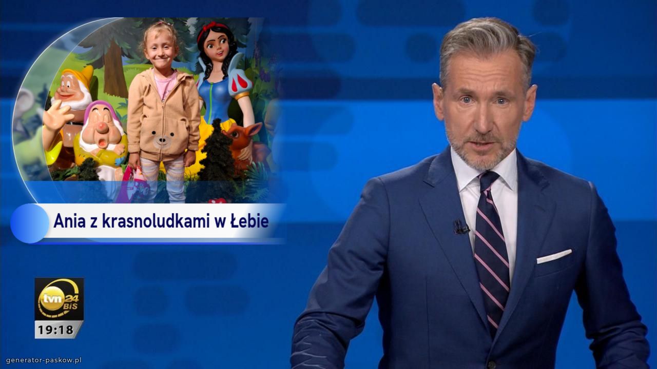 Ania z krasnoludkami w Łebie 