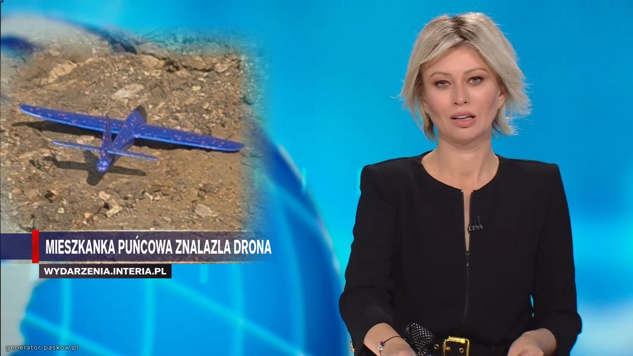 MIESZKANKA Puńcowa znalazla drona