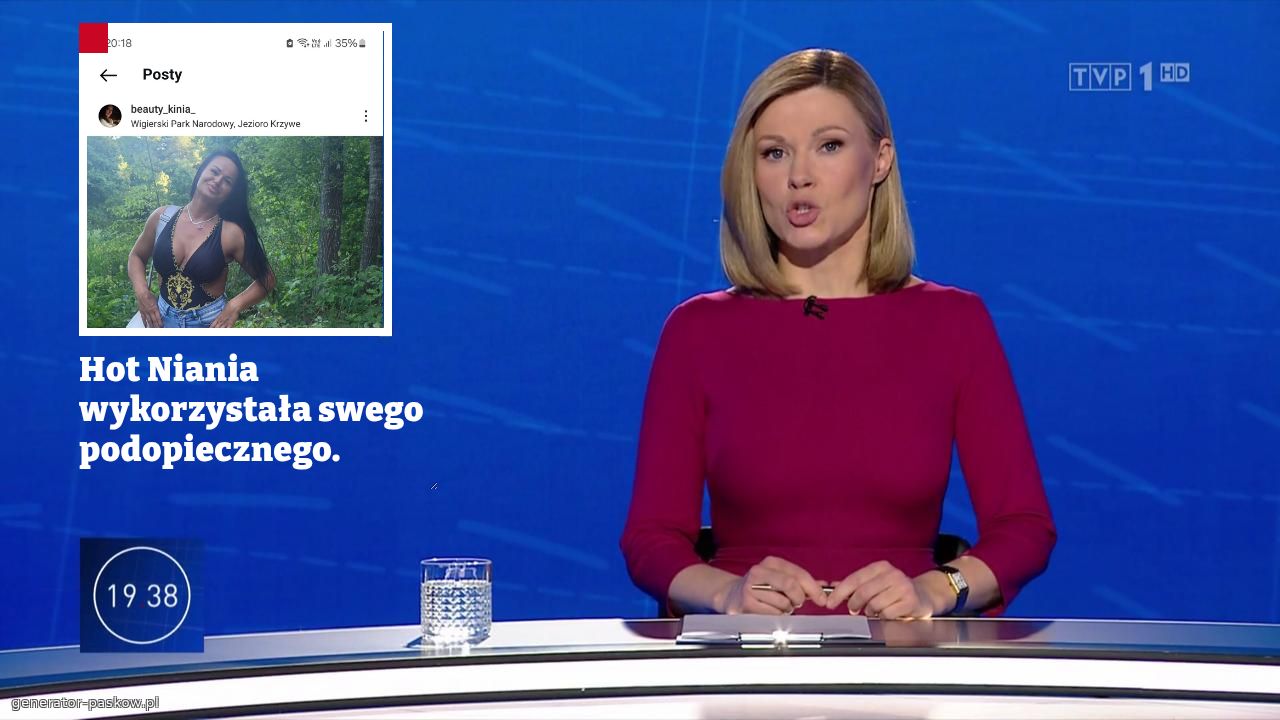 Hot Niania wykorzystała swego podopiecznego. 
