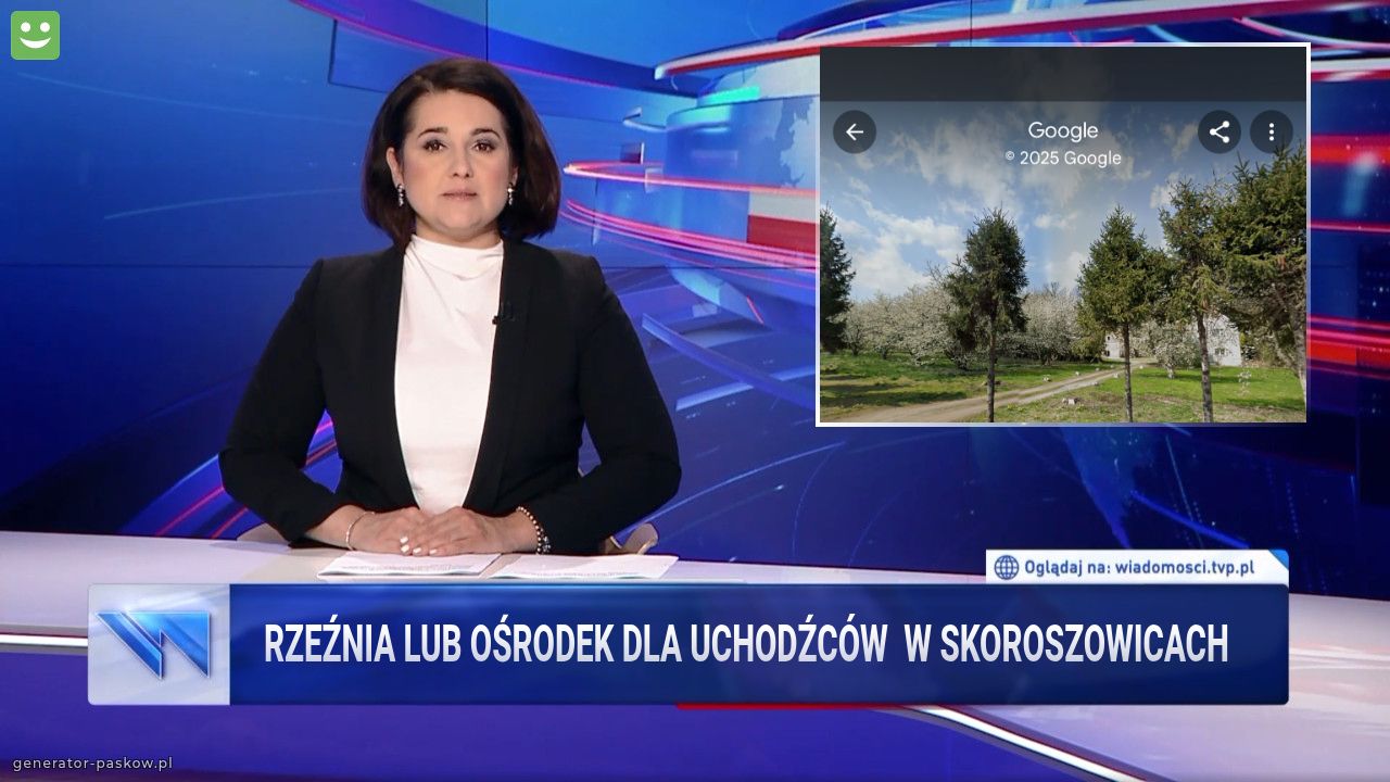 Rzeźnia lub ośrodek dla uchodźców  w SkoroszOwicach 