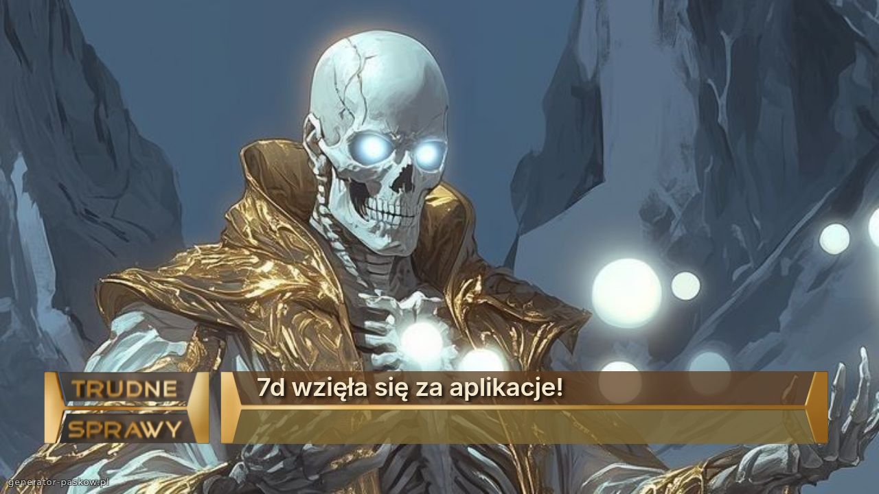 7d wzięła się za aplikacje!