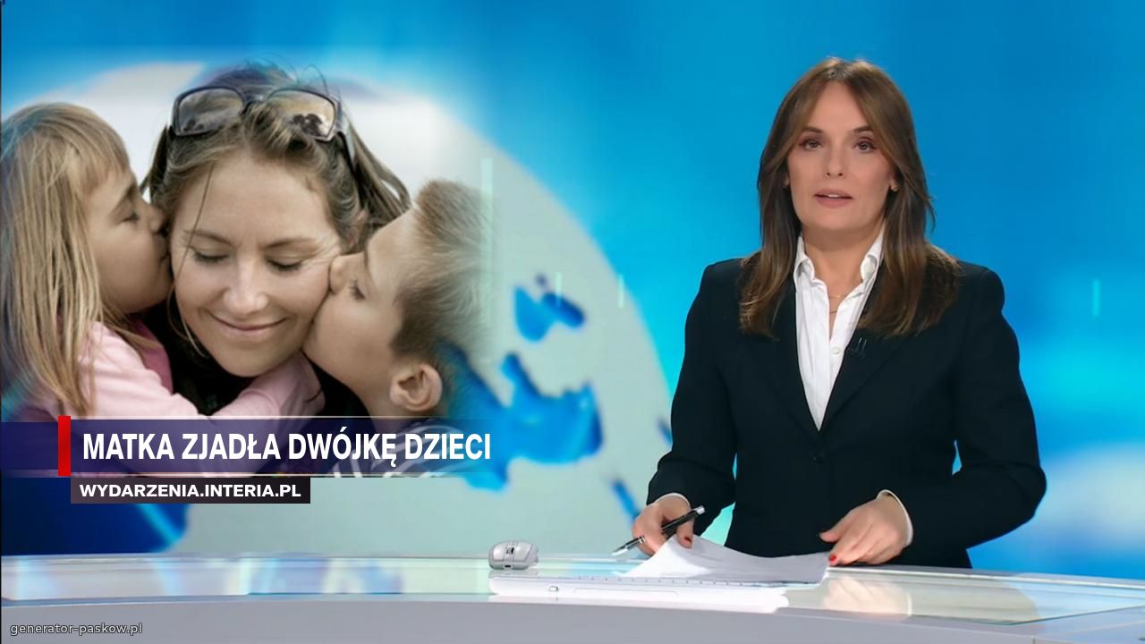 Matka zjadła dwójkę dzieci