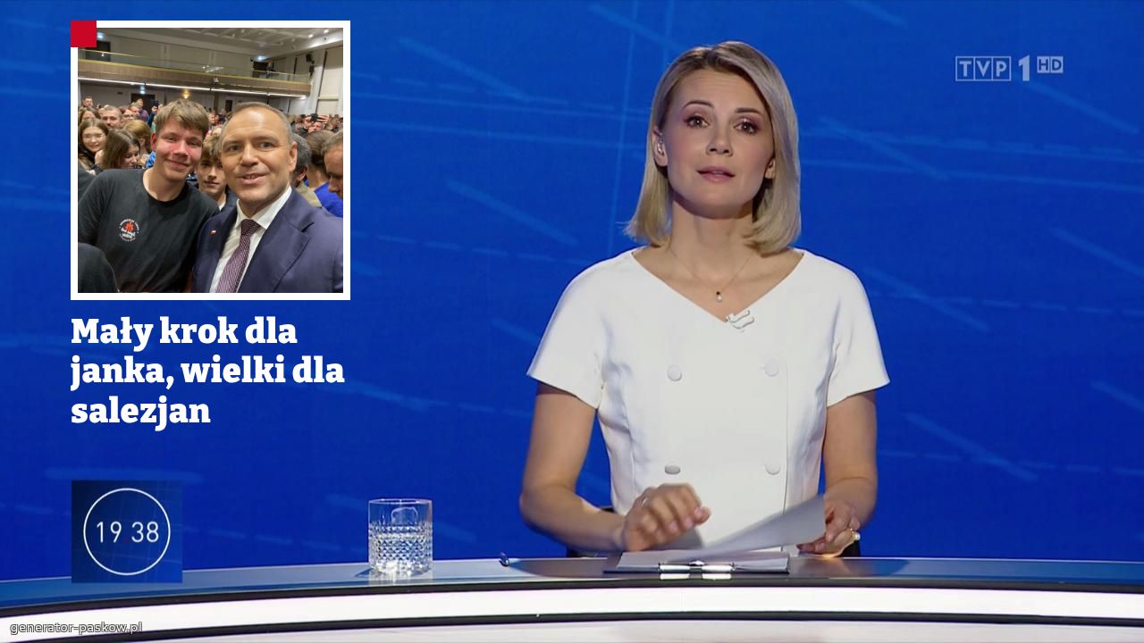 Mały krok dla janka, wielki dla salezjan