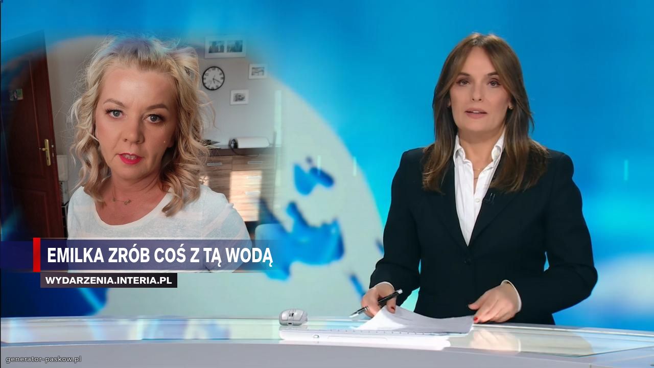 Emilka zrób coś z tą wodą  