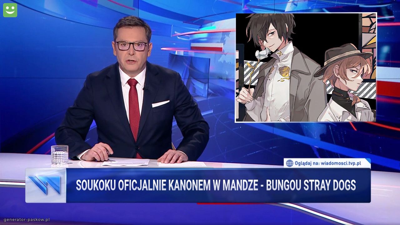 SOUKOKU OFICJALNIE KANONEM W MANDZE - BUNGOU STRAY DOGS