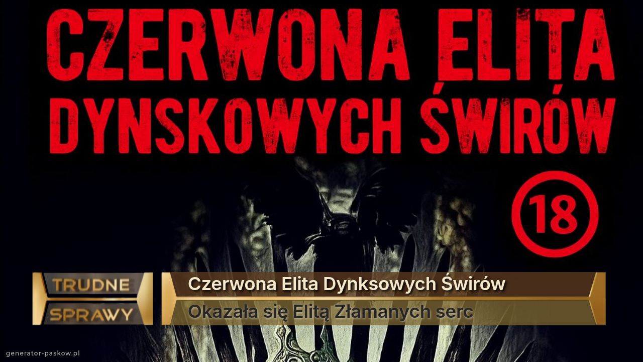 Czerwona Elita Dynksowych Świrów
Okazała się Elitą Złamanych serc