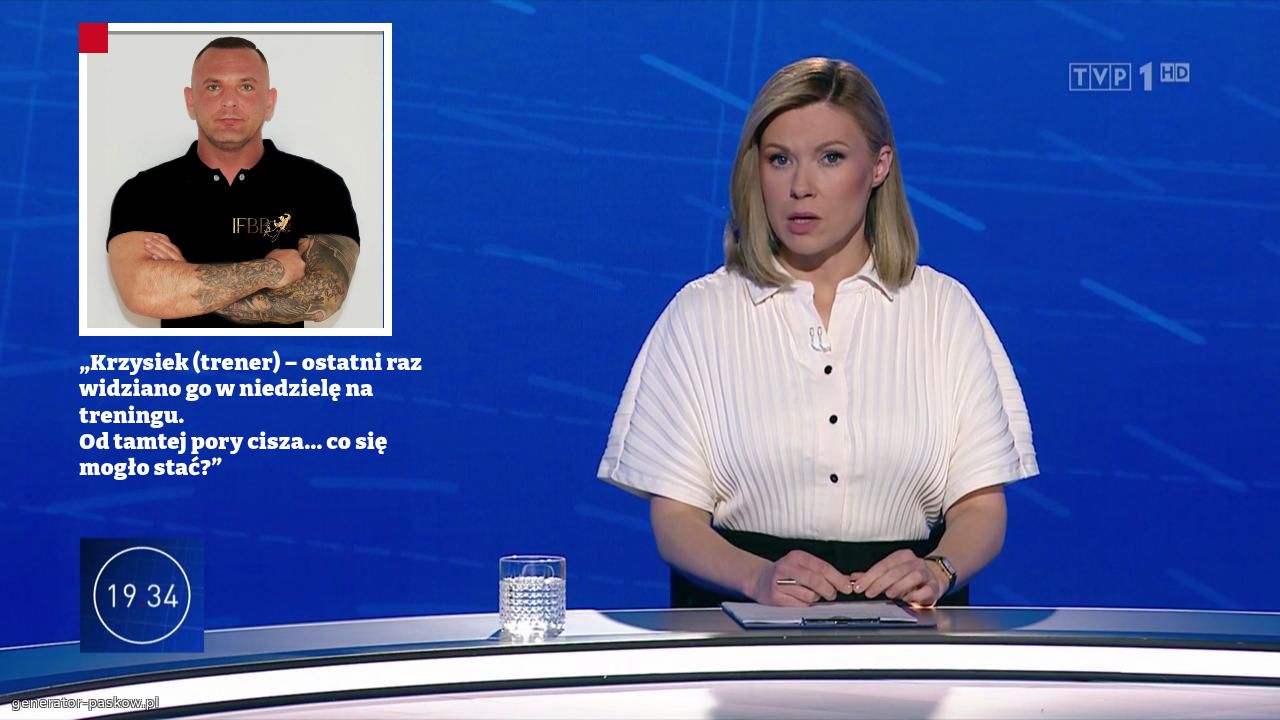 „Krzysiek (trener) – ostatni raz widziano go w niedzielę na treningu.
Od tamtej pory cisza… co się mogło stać?”