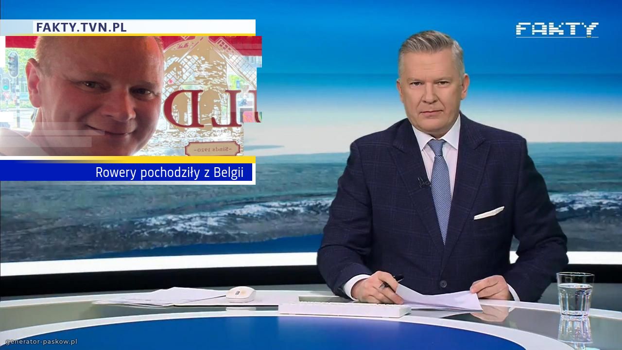 Rowery pochodziły z Belgii 