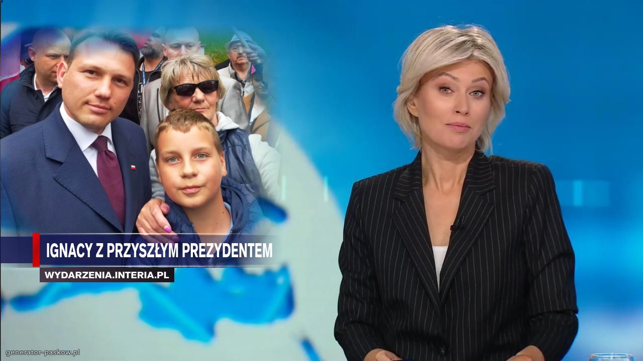 Ignacy z przyszłym prezydentem 