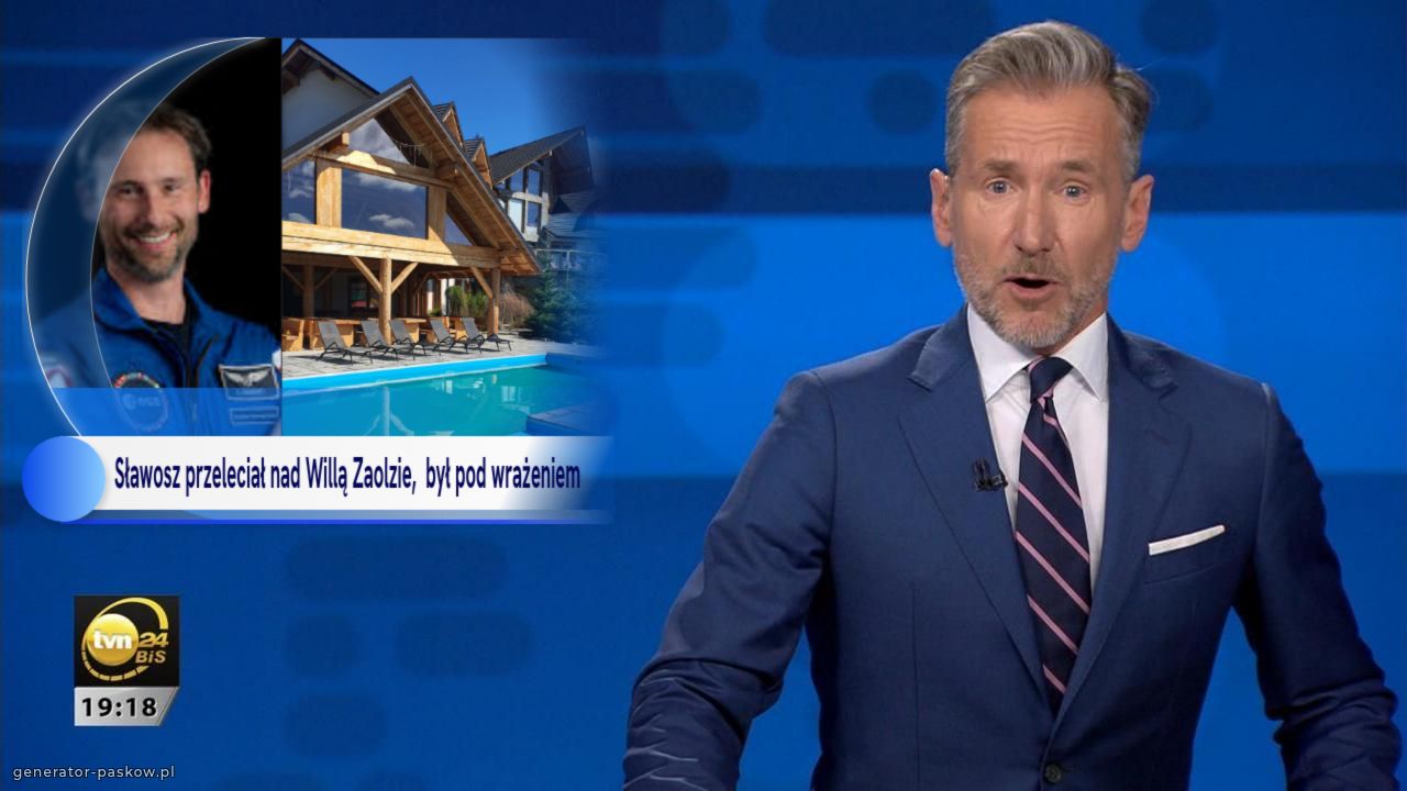 Sławosz przeleciał nad Willą Zaolzie,  był pod wrażeniem 