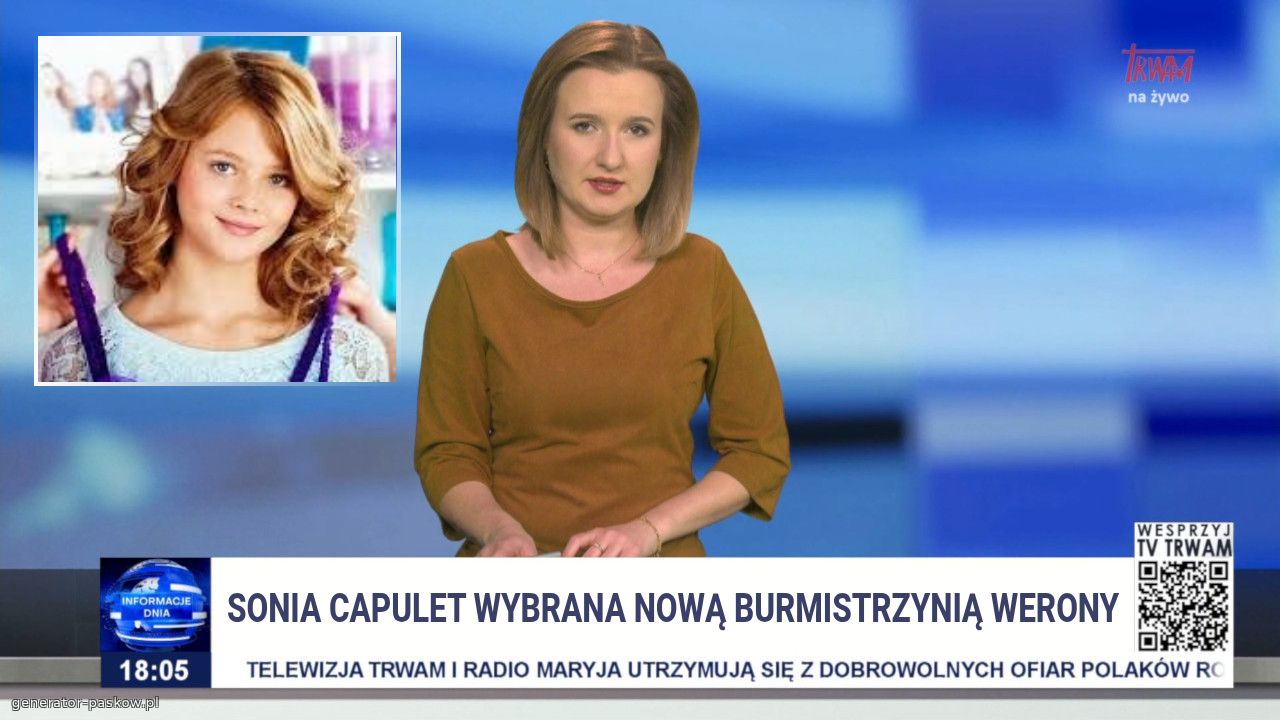 Sonia Capulet wybrana nową burmistrzynią Werony