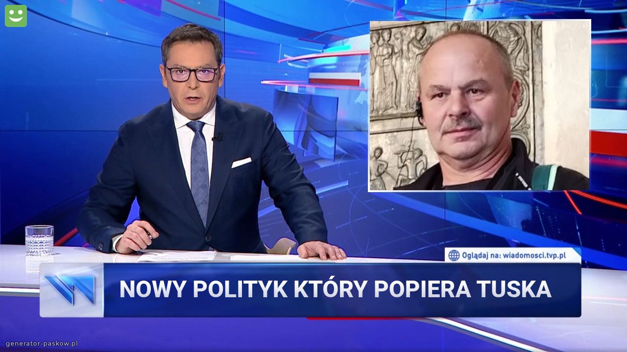 Nowy polityk który popiera tuska 