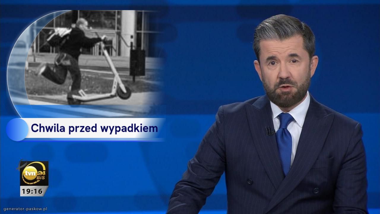 Chwila przed wypadkiem