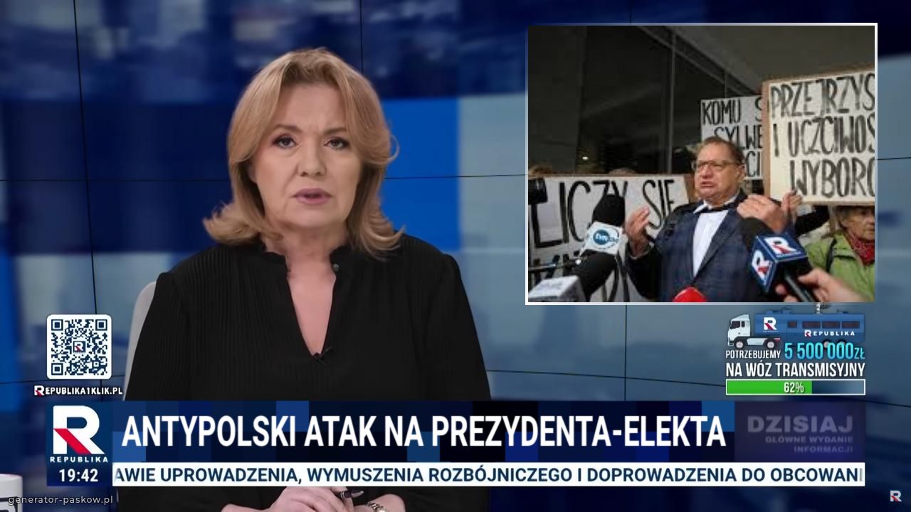 ANTYPOLSKI ATAK na prezydenta-elekta