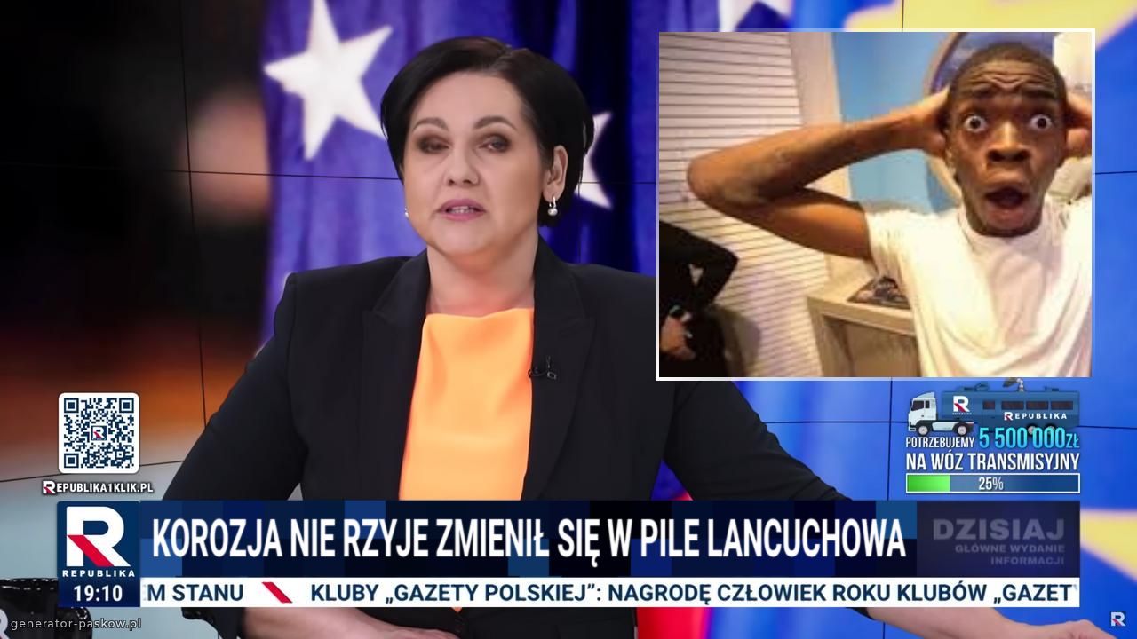 Korozja nie rzyje zmienił się w pile lancuchowa