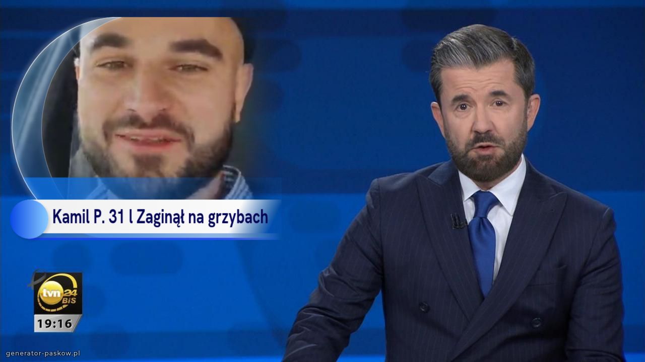 Kamil P. 31 l Zaginął na grzybach