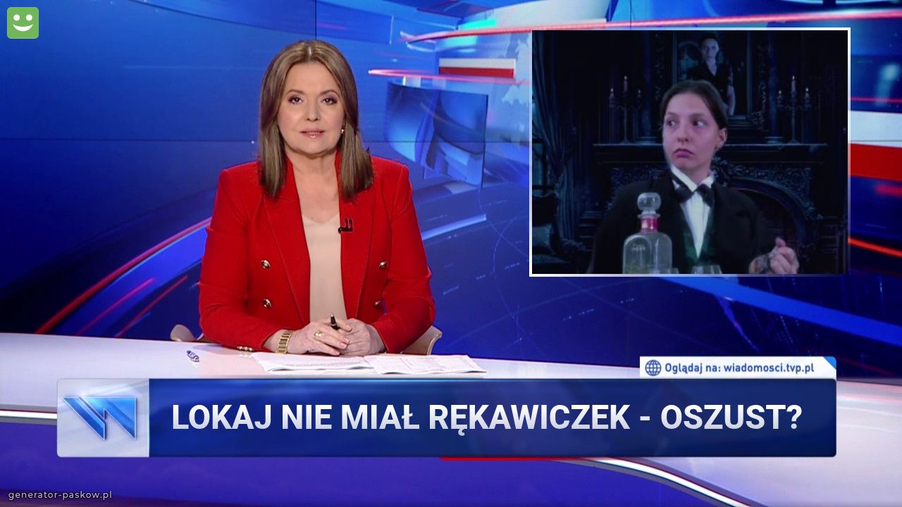 LOKAJ NIE MIAŁ RĘKAWICZEK - oszust?
