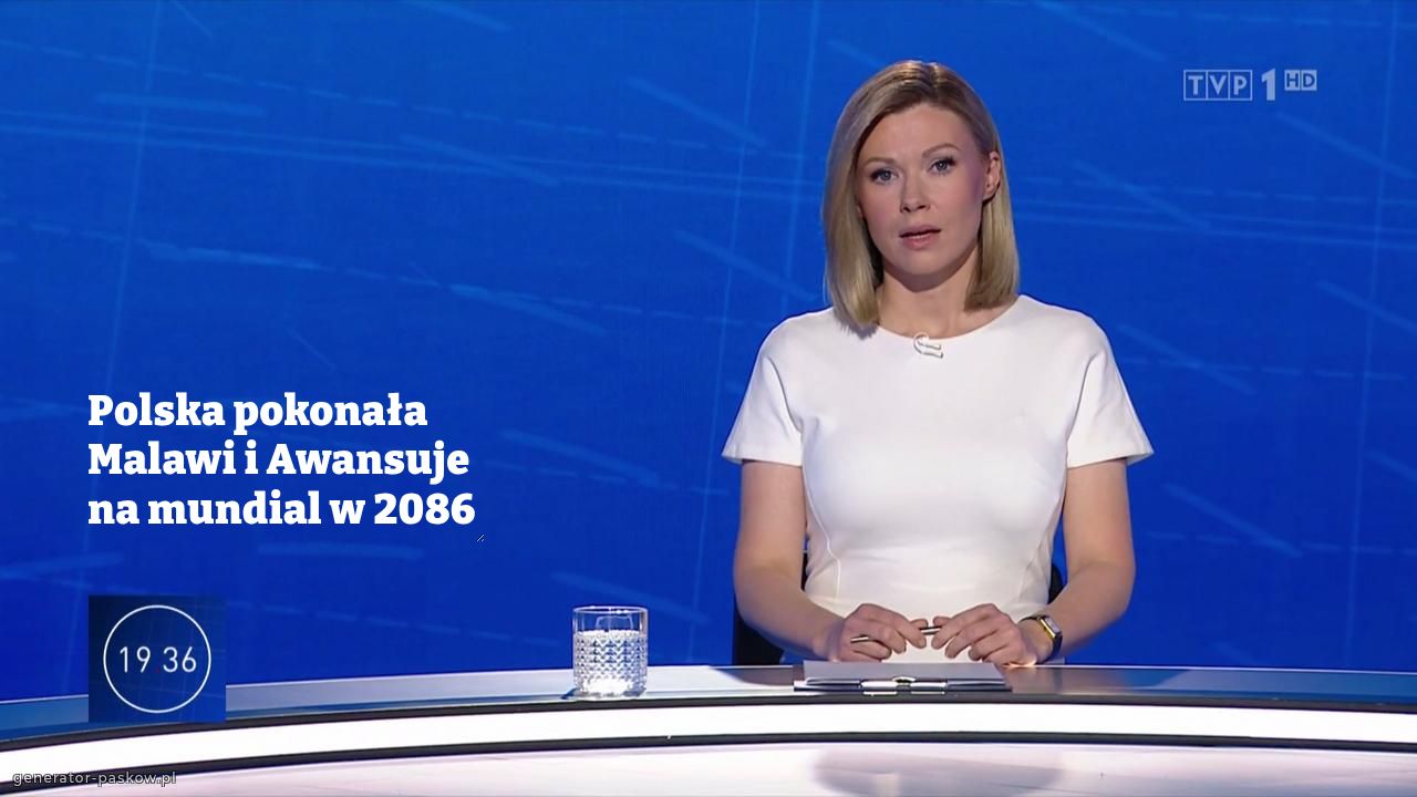 Polska pokonała Malawi i Awansuje na mundial w 2086 