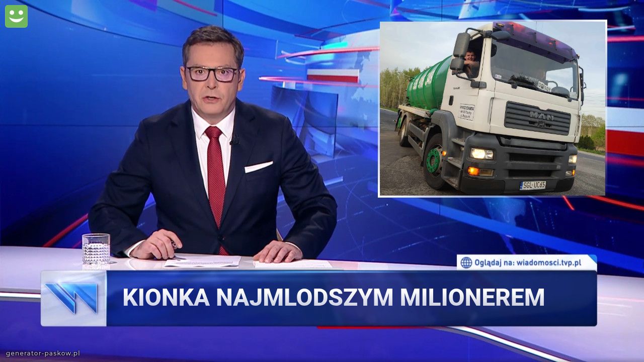 kionka najmlodszym milionerem