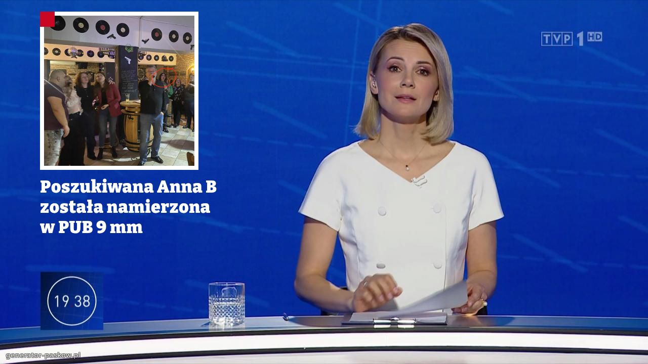 Poszukiwana Anna B została namierzona w PUB 9 mm
