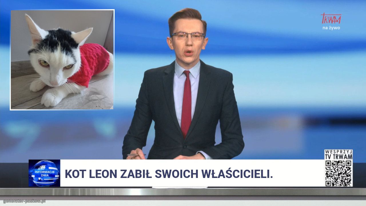 Kot Leon zabił swoich właścicieli.