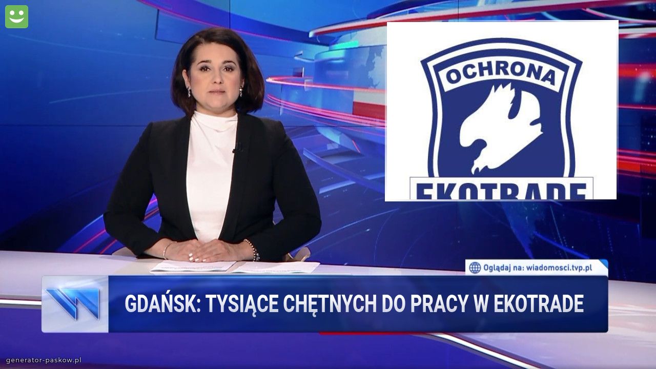 Gdańsk: Tysiące chętnych do pracy w Ekotrade
