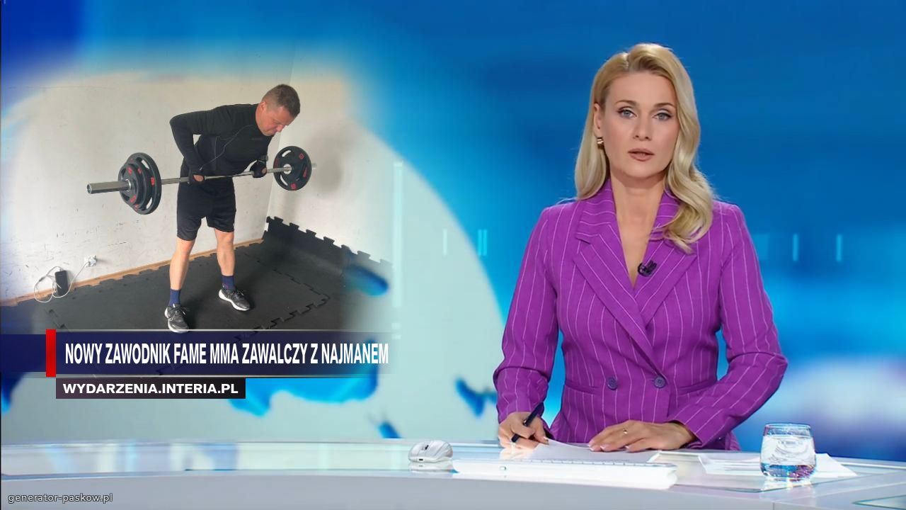 Nowy zawodnik fame mma zawalczy z najmanem
