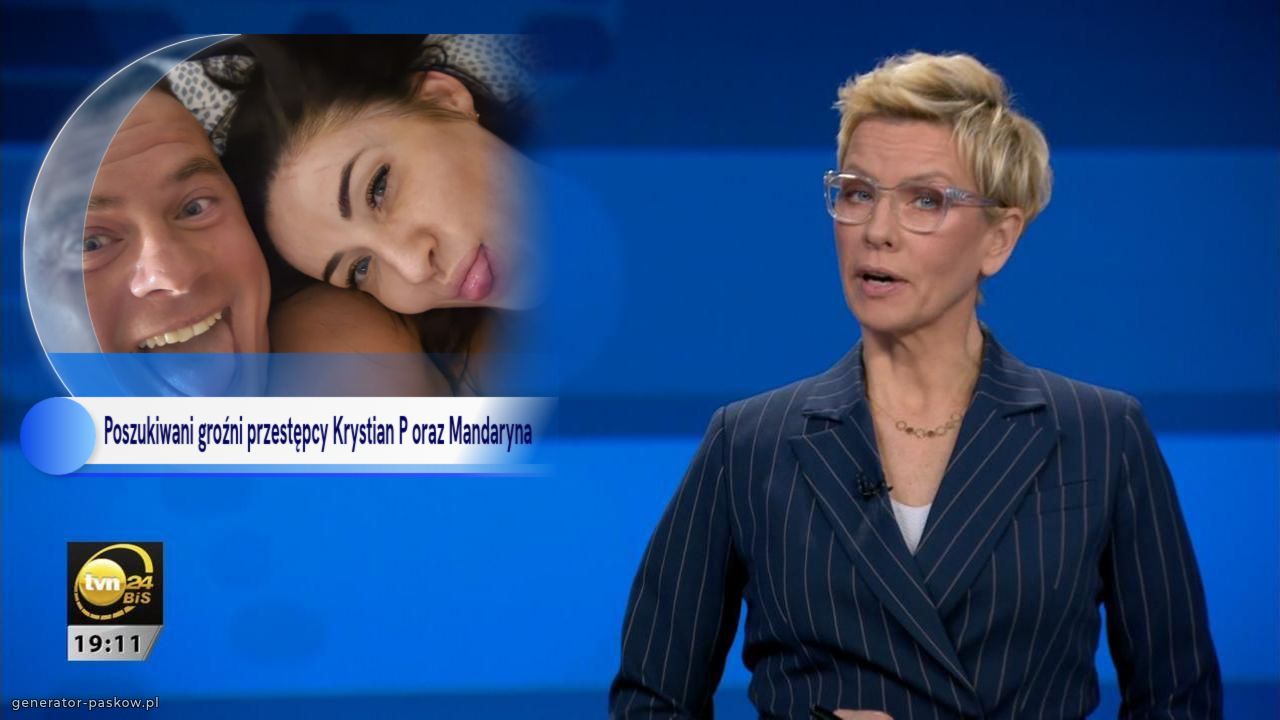 Poszukiwani groźni przestępcy Krystian P oraz Mandaryna