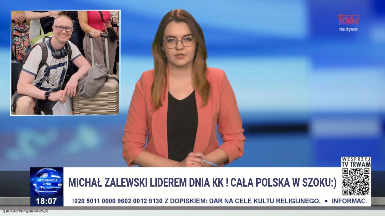 Michał zalewski liderem dnia kk ! cała polska w szoku:)