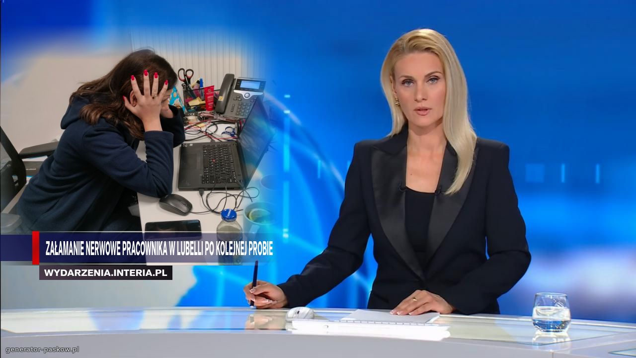 Załamanie nerwowe pracownika w Lubelli po kolejnej probie