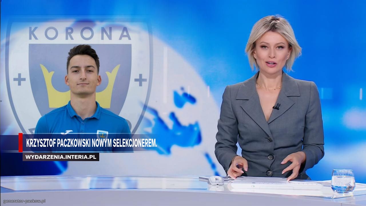 Krzysztof Paczkowski nowym selekcjonerem.
