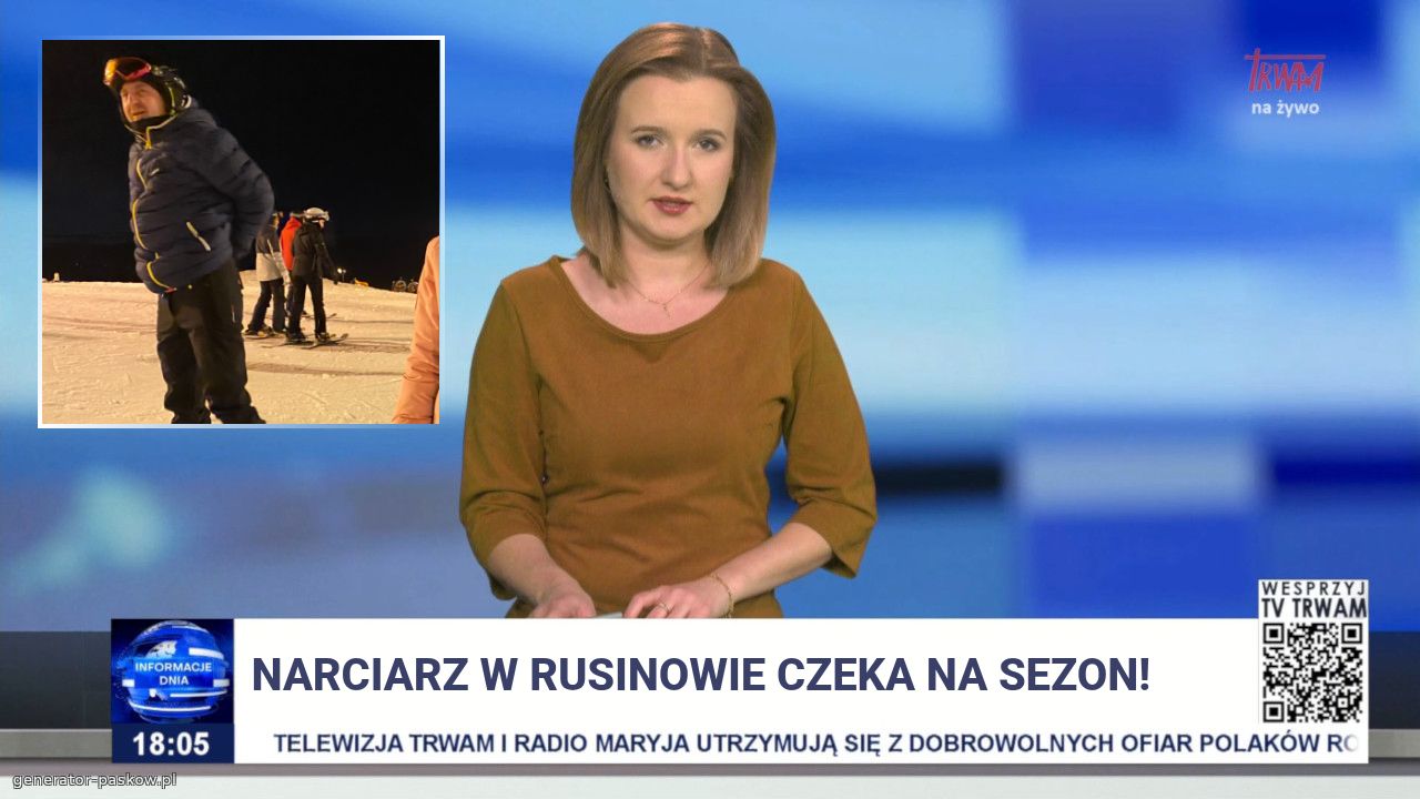 Narciarz w rusinowie czeka na sezon!