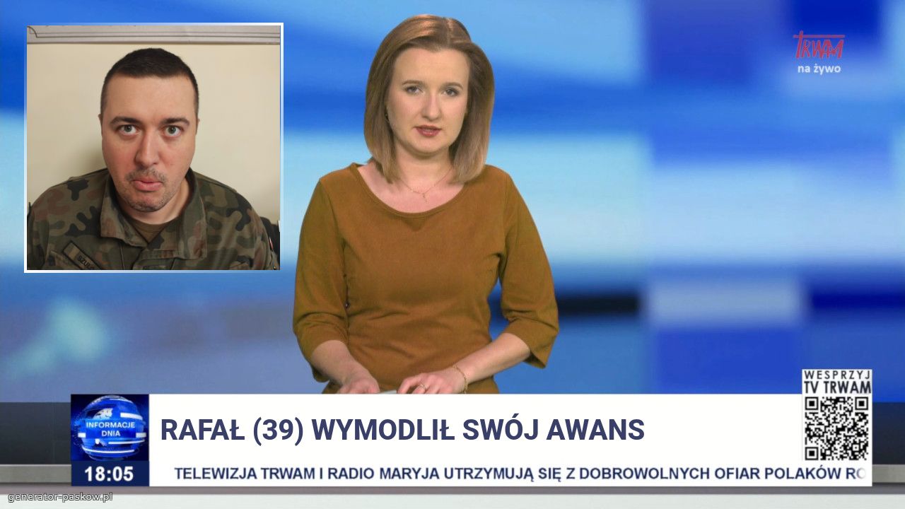 Rafał (39) wymodlił swój awans