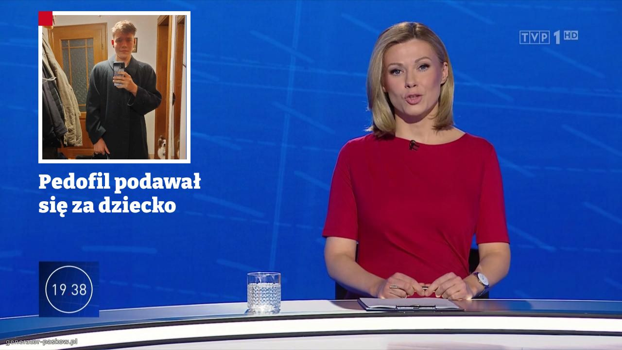 Pedofil podawał się za dziecko 