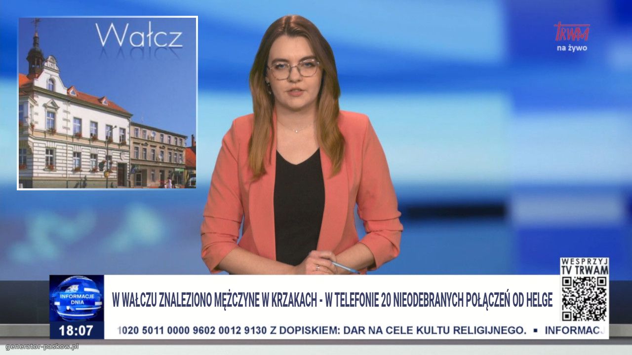 W Wałczu znaleziono mężczyne w krzakach - w telefonie 20 nieodebranych połączeń od Helge