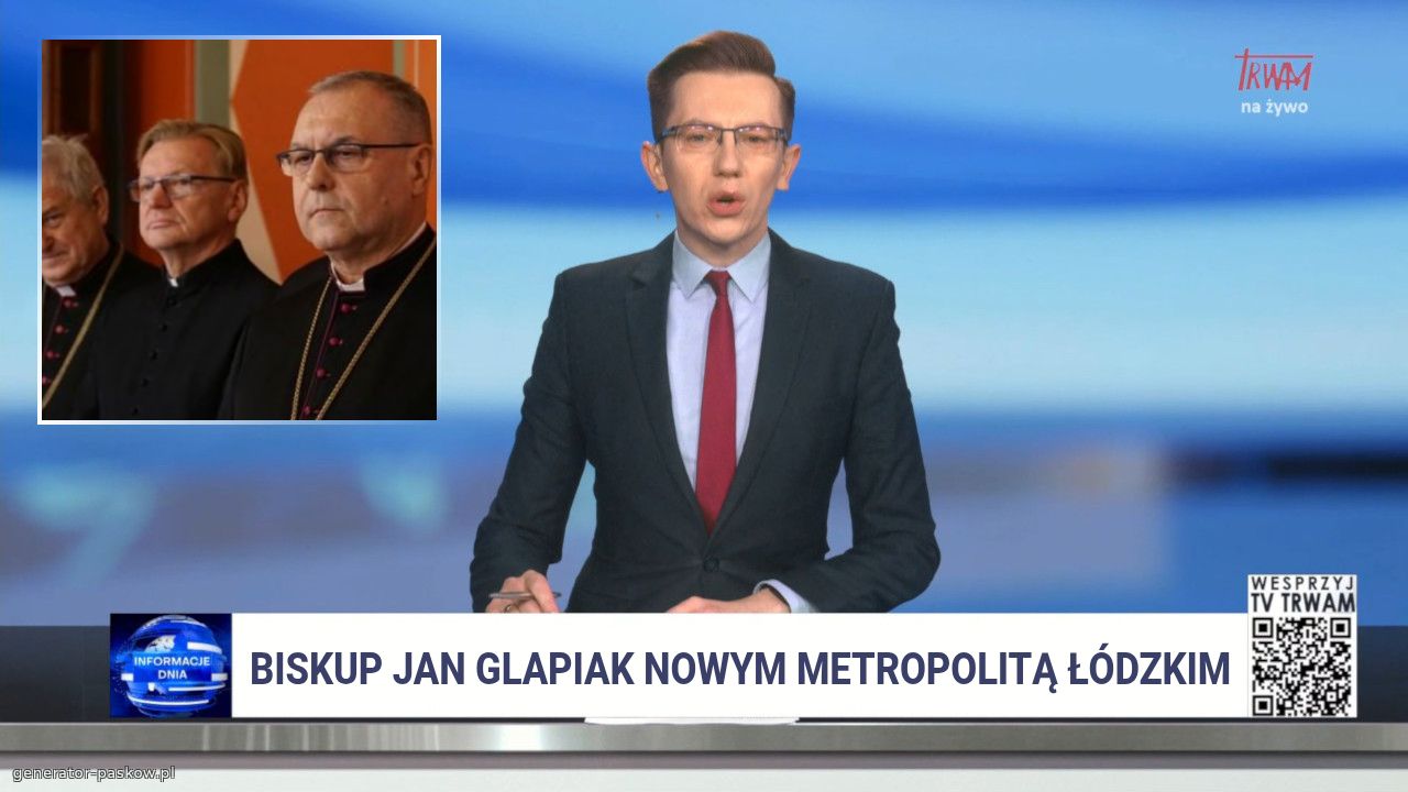 Biskup Jan Glapiak nowym Metropolitą łódzkim