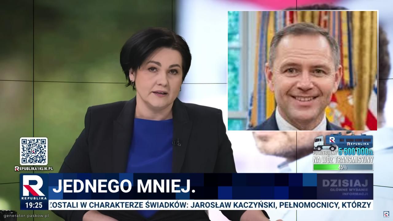 Jednego mniej.