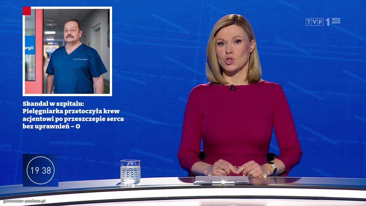 Skandal w szpitalu: Pielęgniarka przetoczyła krew acjentowi po przeszczepie serca bez uprawnień – O