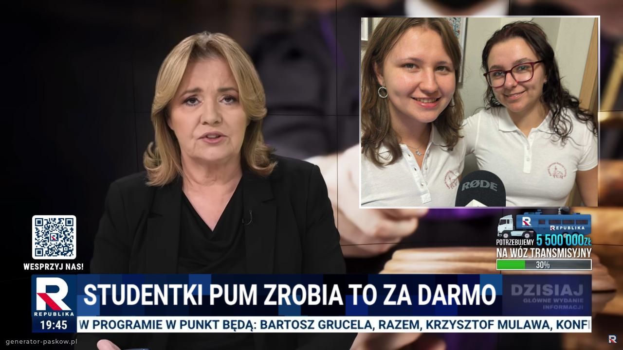 Studentki pum zrobia to za darmo