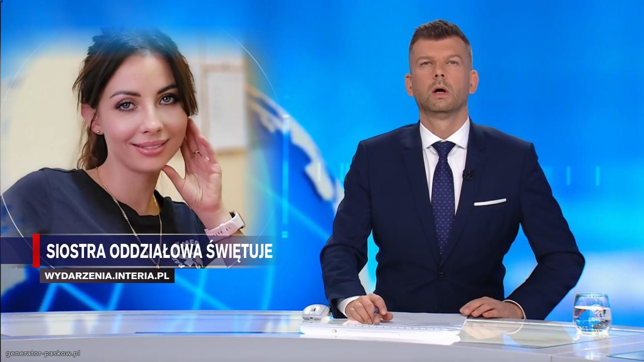 Siostra oddziałowa Świętuje 